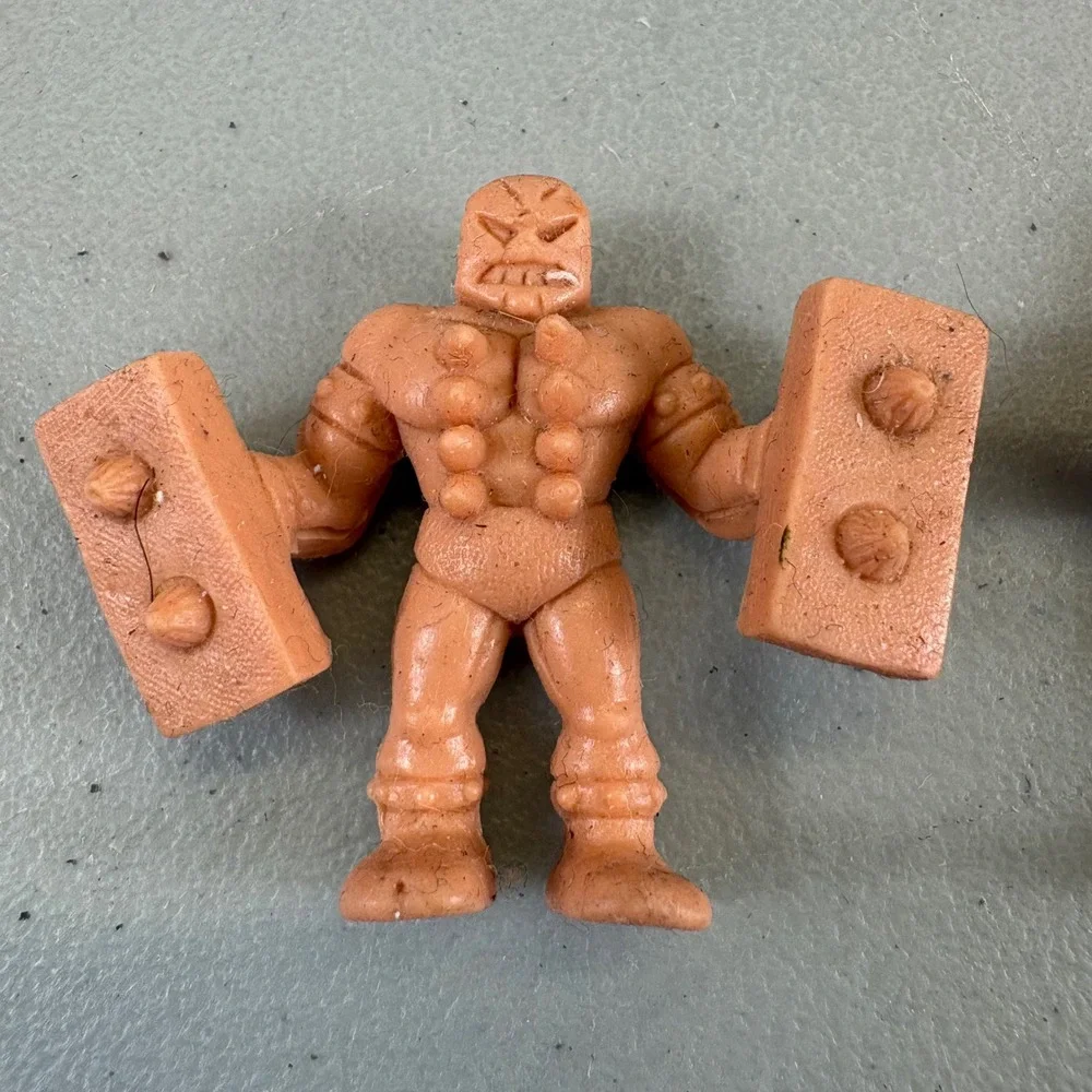 Vintage M.U.S.C.L.E. Men Kinnikuman Wrestling Figure Lot Junkman Mini Figs
